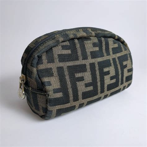 fendi roma makeup bag|vintage Fendi cosmetics bags.